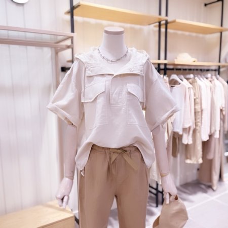 아노락 후드 셔츠