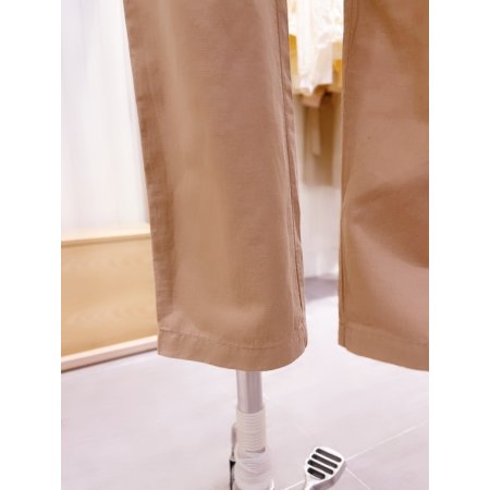 투턱 린넨 팬츠
