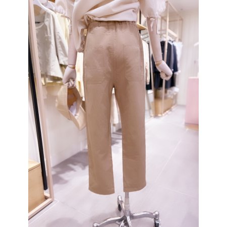 투턱 린넨 팬츠