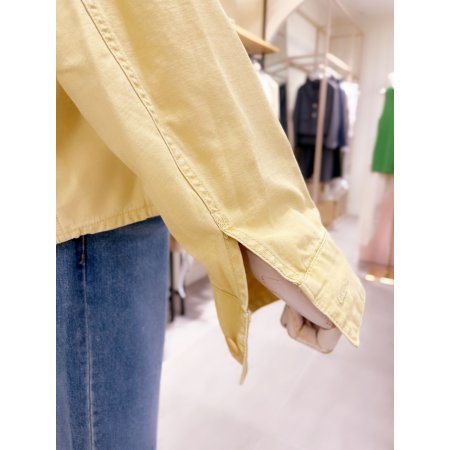 워싱컬러 루즈핏 셔츠형 점퍼