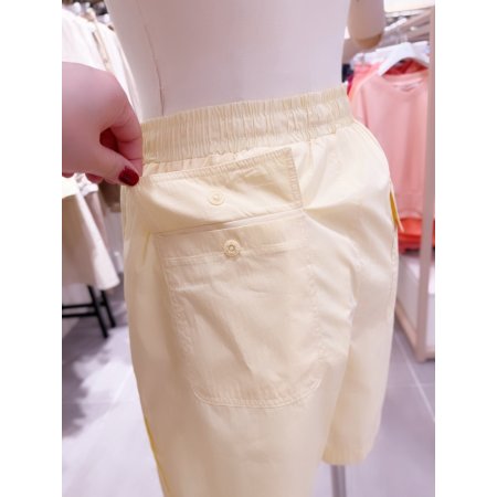 허리스트링 뒤 아웃포켓 숏팬츠