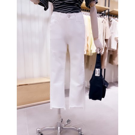 데기밑단오비이밴드 스키니핏데님