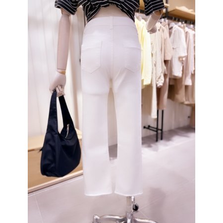 데기밑단오비이밴드 스키니핏데님