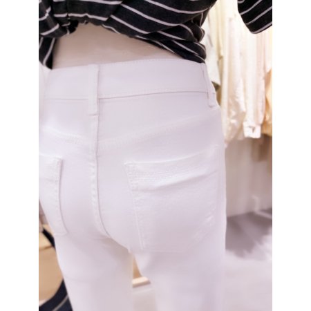 데기밑단오비이밴드 스키니핏데님