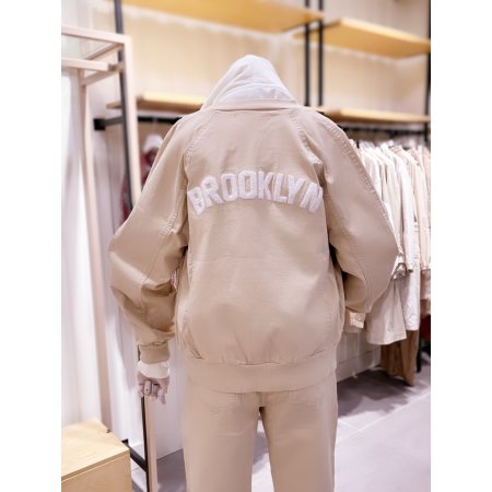 브루클린 빈티지 다잉 블루종 점퍼