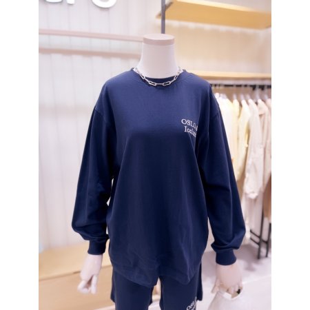 라운드넥 루즈핏 티셔츠