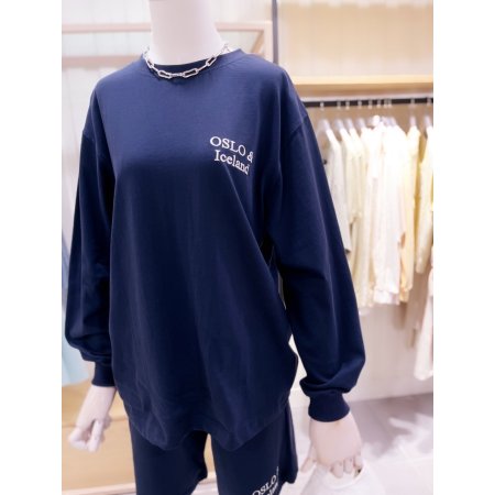 라운드넥 루즈핏 티셔츠