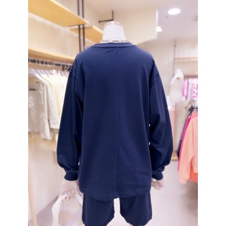 라운드넥 루즈핏 티셔츠