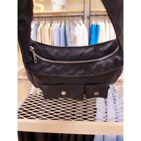 포켓 포인트 나일론 호보백