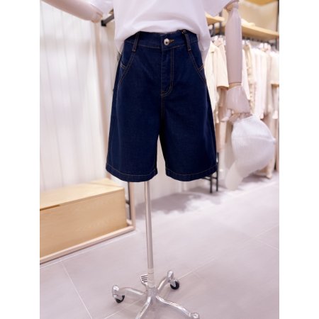 이중포켓 릴랙스핏 데님 팬츠