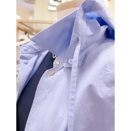 M 자수 후드 셔츠