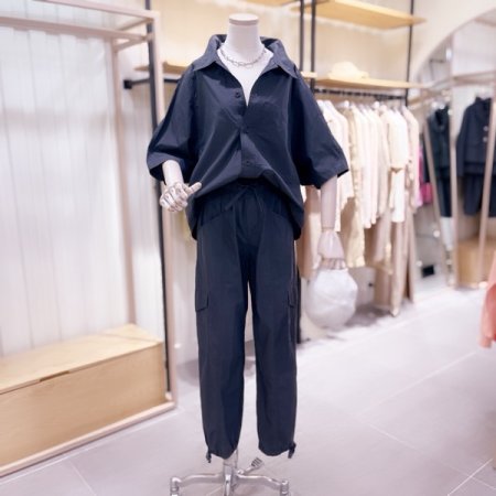 절개포인트 조거 팬츠