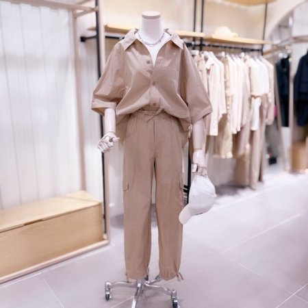 빅포켓 포인트 셔츠