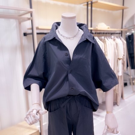 빅포켓 포인트 셔츠