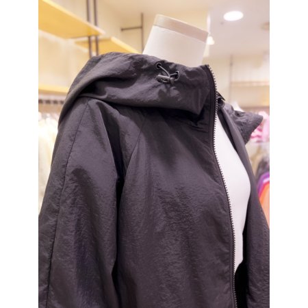 스트링 메쉬안감 오버핏 점퍼