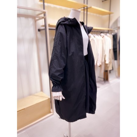 스트링 메쉬안감 오버핏 점퍼