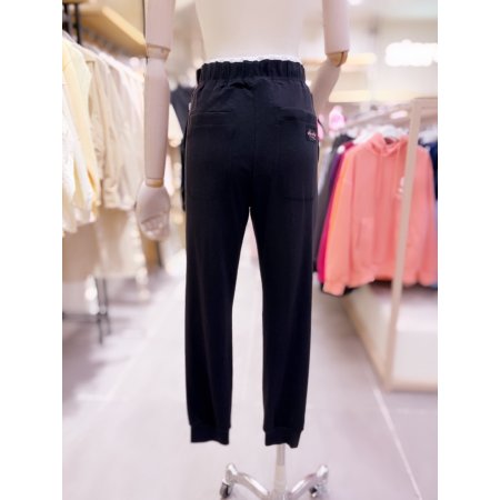 우븐 해리 테이프 스트링 조거팬츠