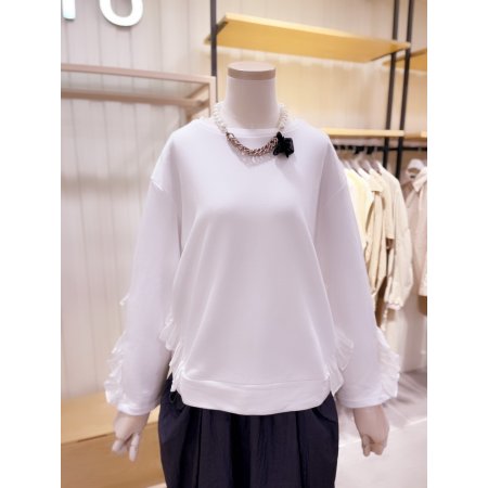 셔링 포인트 티셔츠