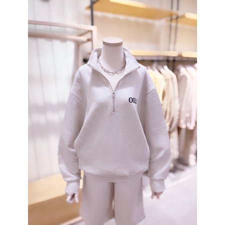 뒷판레터링 반집업 맨투맨