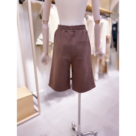 레터링 허리밴딩 5부 팬츠