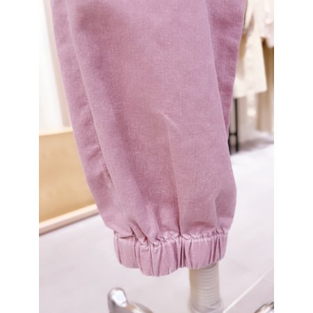 라운드넥 지퍼포켓 포인트 점프수트