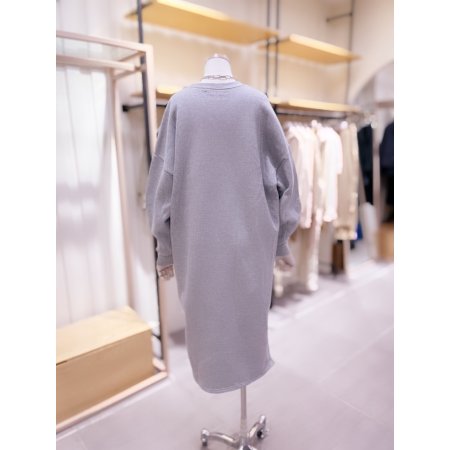 소매 다트 롱 쭈리 기모 원피스