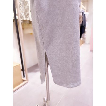 소매 다트 롱 쭈리 기모 원피스