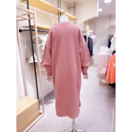 소매 다트 롱 쭈리 기모 원피스