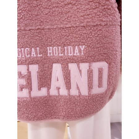 뒷판 슬로건 덤블링 후드 점퍼