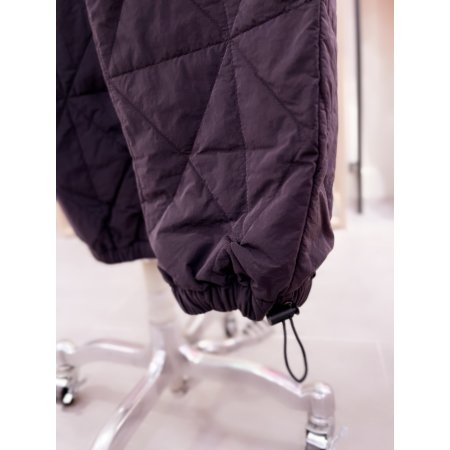 스트링 3온스 맞퀼팅 조거 팬츠