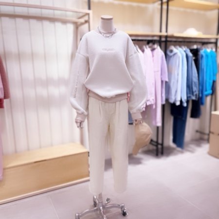 레터링 자수 폴라폴리스 맨투맨