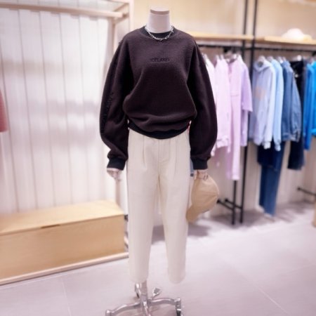 레터링 자수 폴라폴리스 맨투맨