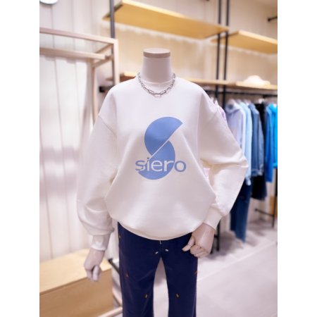 루즈핏 심볼 후로피 맨투맨