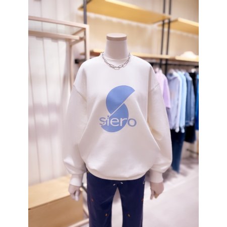 루즈핏 심볼 후로피 맨투맨