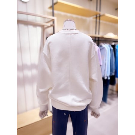 루즈핏 심볼 후로피 맨투맨