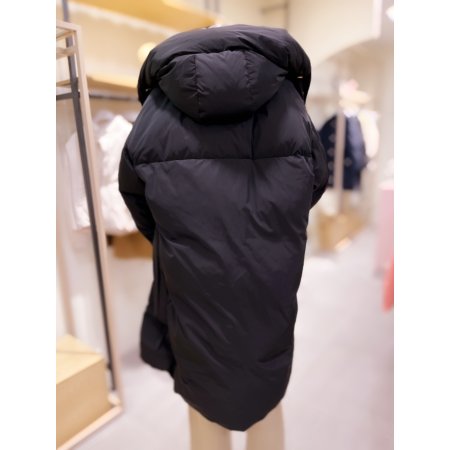 엠버자수 오버 롱 구스다운 점퍼