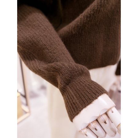 세일러카라 니트집업 점퍼