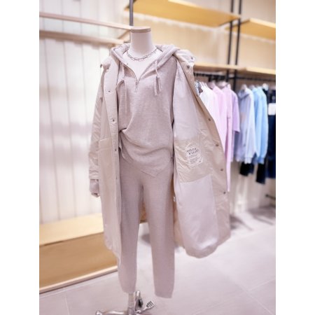 FUR 안감 루즈핏 코트