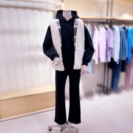 덤블 체크 리버서블 베스트