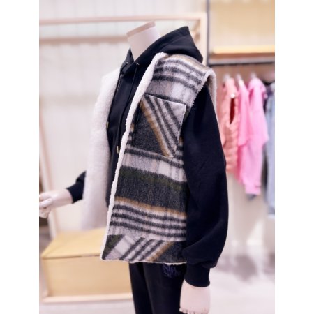 덤블 체크 리버서블 베스트