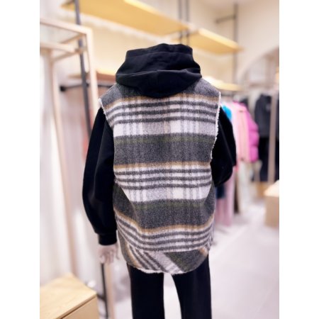 덤블 체크 리버서블 베스트