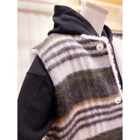 덤블 체크 리버서블 베스트