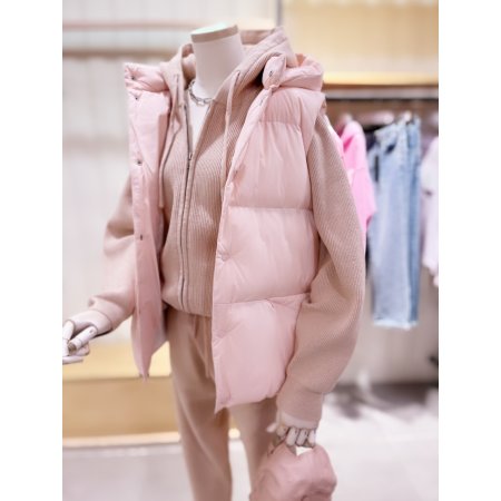 박시핏 사선포켓 웰론 베스트