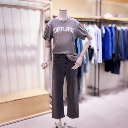 다트디테일 일자핏 다잉팬츠