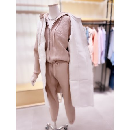 리버서블 덤브링 아웃포켓 롱 베스트