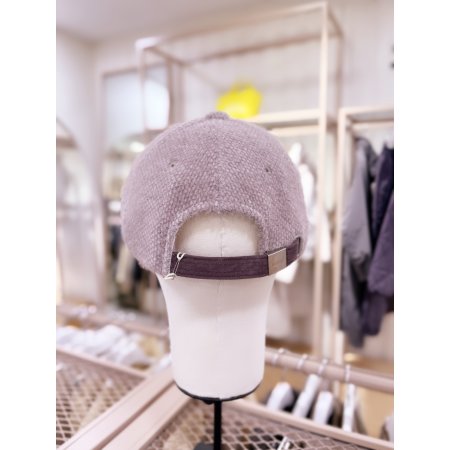 S레터링 자수 울소재 볼 캡