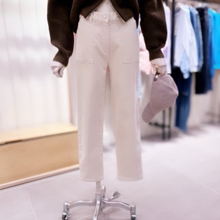 코듀로이 슬림배기 팬츠