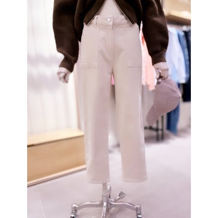 코듀로이 슬림배기 팬츠