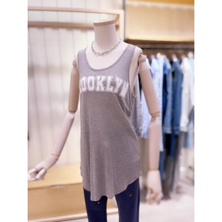 앞뒤기장 편차 롱 민소매 티셔츠