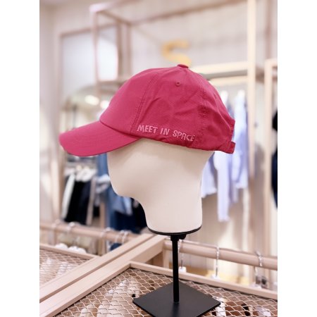 포인트 자수 트윌 볼캡